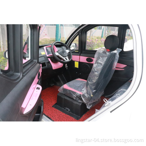 Hot Sell Mini 4 Wheels 3 Seats Adults EEC Electric Car Made in China for Sale Europe Cheap Mid-position driving